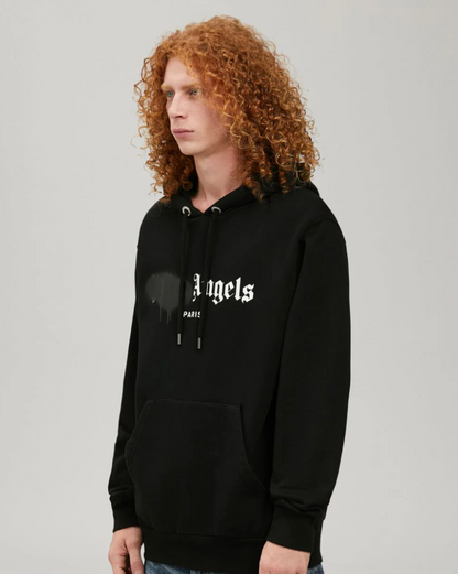 Palm Angels Paris sprayed hoodie