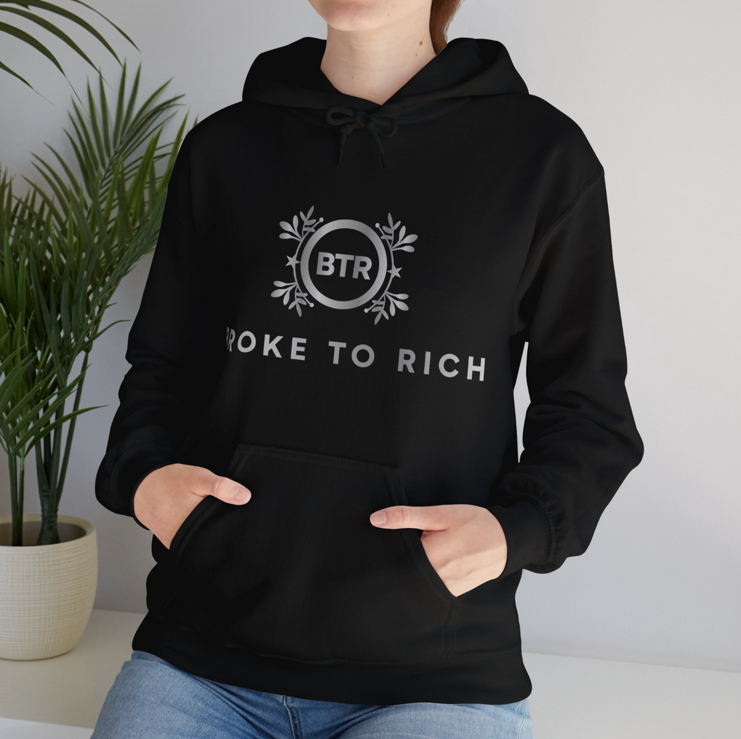 BTR Floral Hoodie